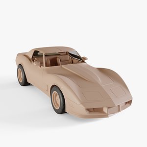 chevrolet corvette stingray 3D model