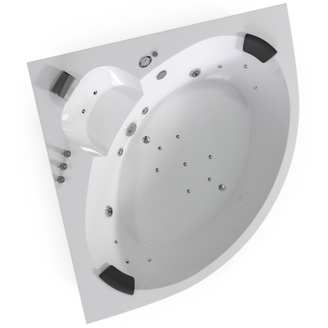 max corner jacuzzi bath