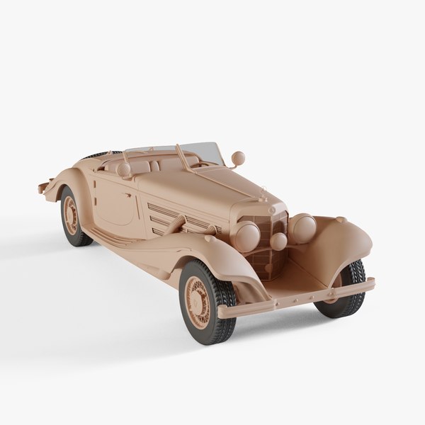 Antique Car 3D Models for Download | TurboSquid