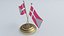 State Flag of Denmark 3D Model