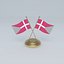 State Flag of Denmark 3D Model