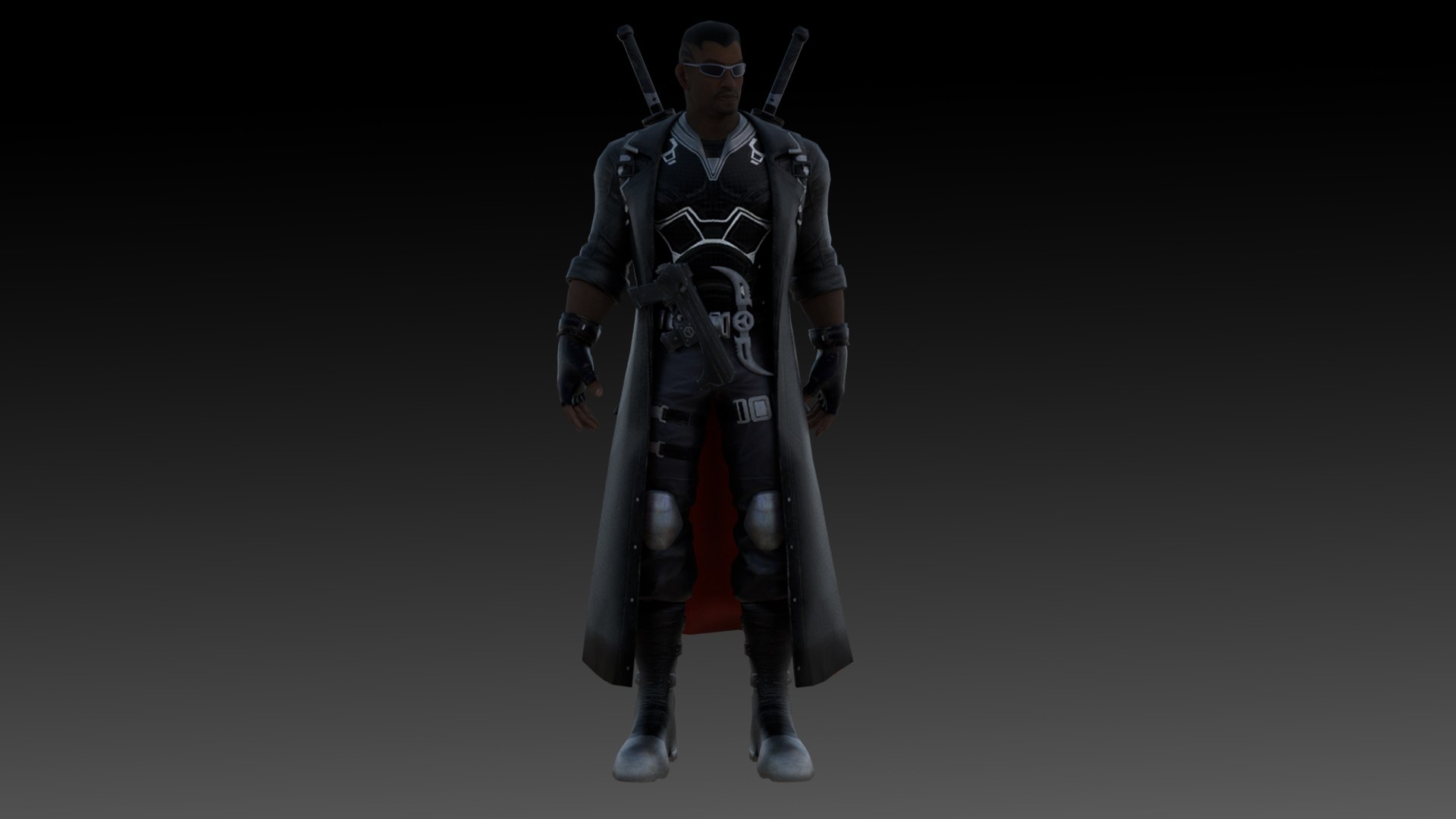 3D Blade Marvel 3D Model High-Quality Rigged - TurboSquid 2367391