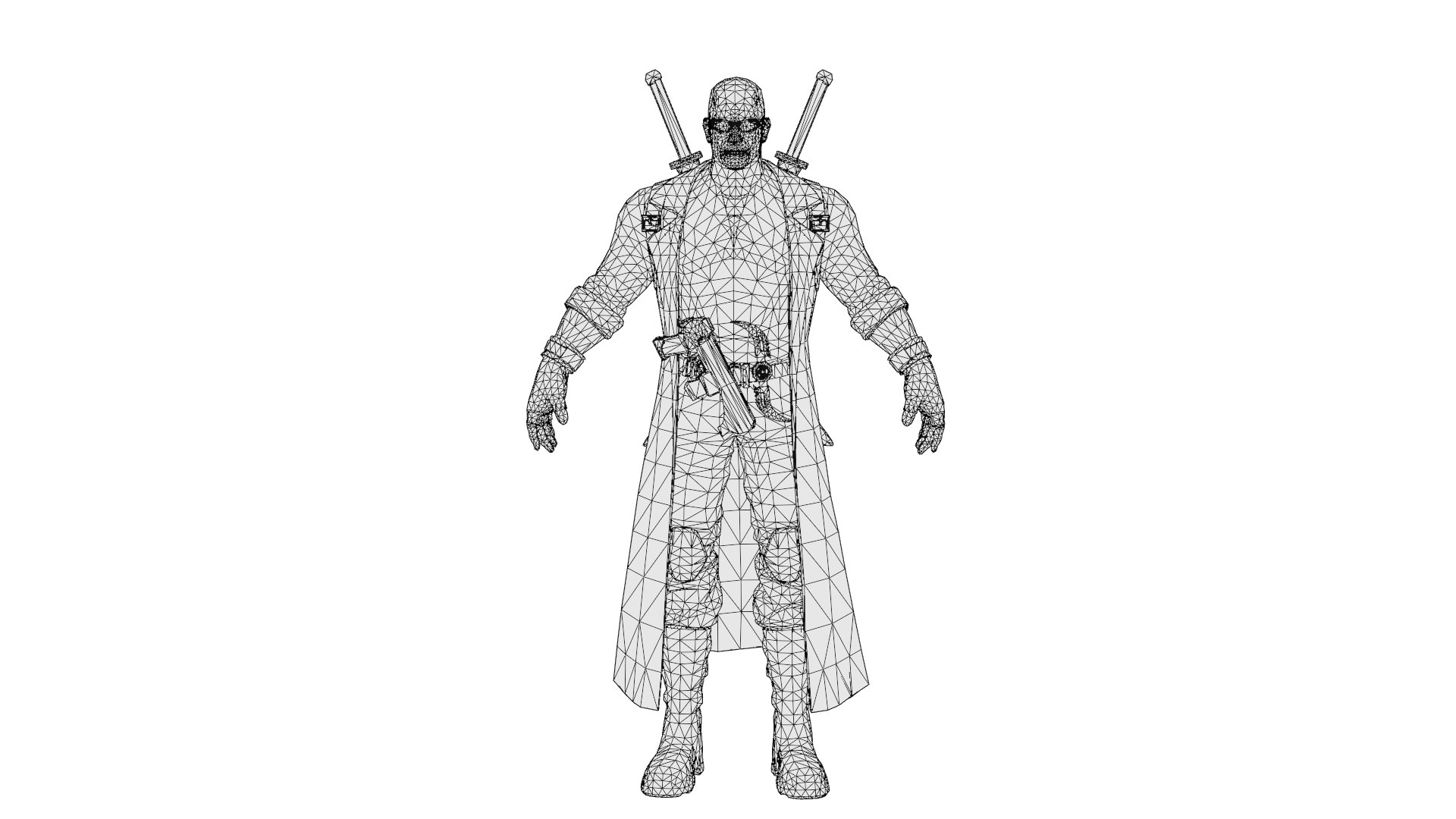 3D Blade Marvel 3D Model High-Quality Rigged - TurboSquid 2367391