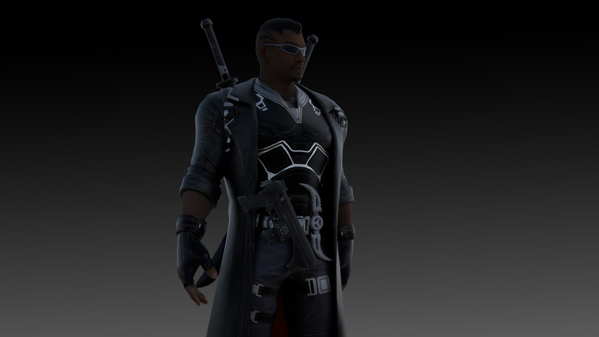 3D Blade Marvel 3D Model High-Quality Rigged - TurboSquid 2367391