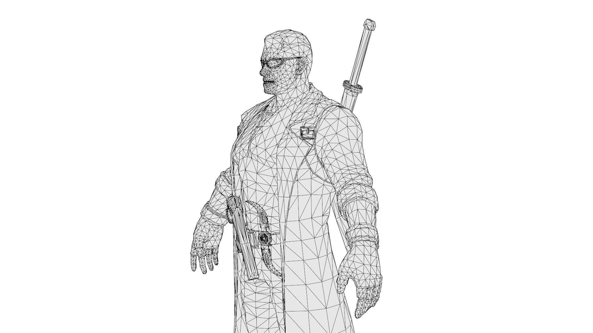 3D Blade Marvel 3D Model High-Quality Rigged - TurboSquid 2367391