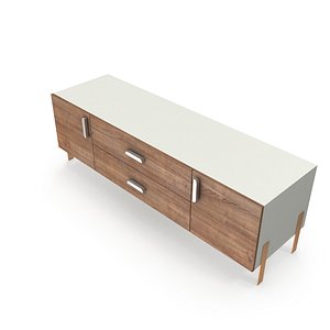 3D sideboard furnishing model