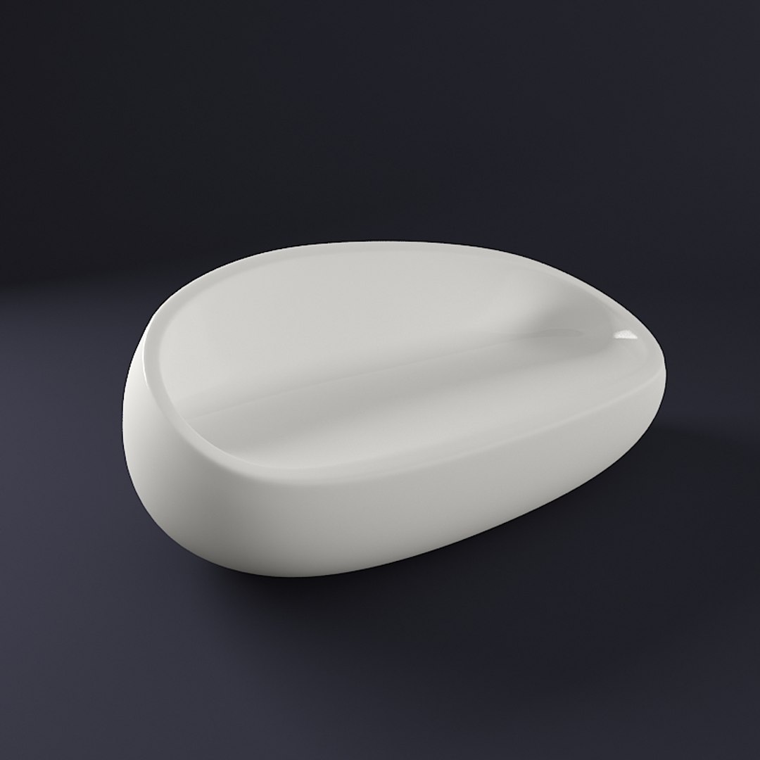Sofa Vondom Stones 3d Model