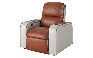 Moovia Dallas leather venice row 1 seat - Home Theater Seating