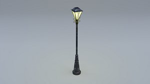3D Street light model