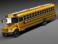HQ LowPoly IC CE Series Schoolbus 2015
