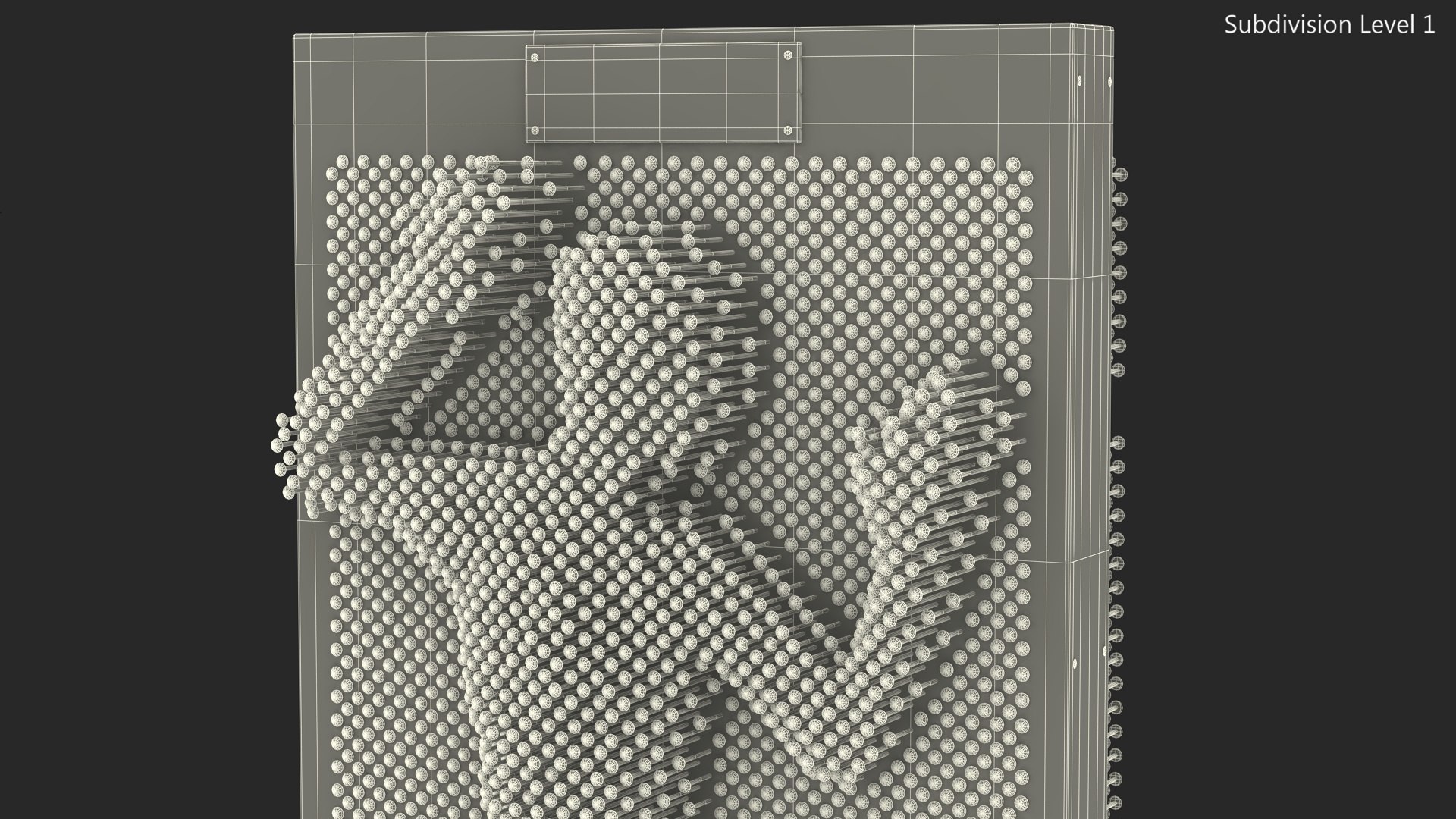 Pin Art Installation Dancing Man model https://p.turbosquid.com/ts-thumb/LN/IC271M/Ur/pinartinstallationdancingman3dmodel015/jpg/1700725532/1920x1080/fit_q87/c174f7600f6175a6cd03ba9e0e63f4381e2ab576/pinartinstallationdancingman3dmodel015.jpg