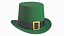 Irish Leprechaun Hat Felt Green