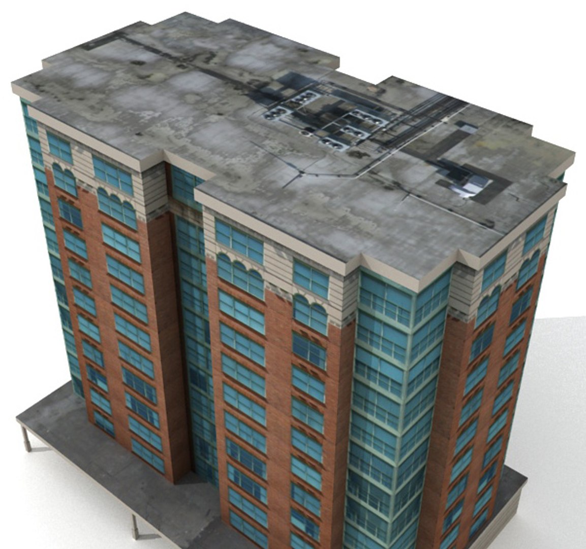 Rise Building 5 3d Model
