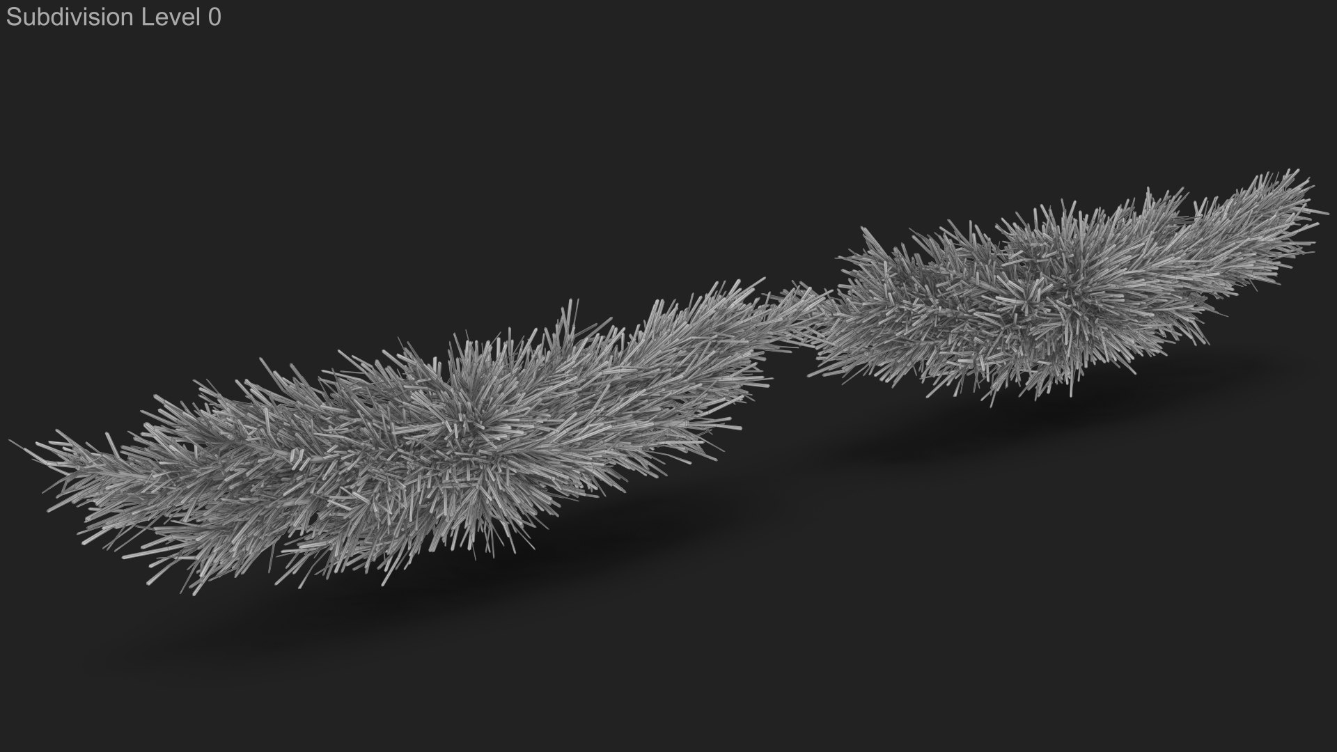 Christmas garland v 2 model TurboSquid 1657935