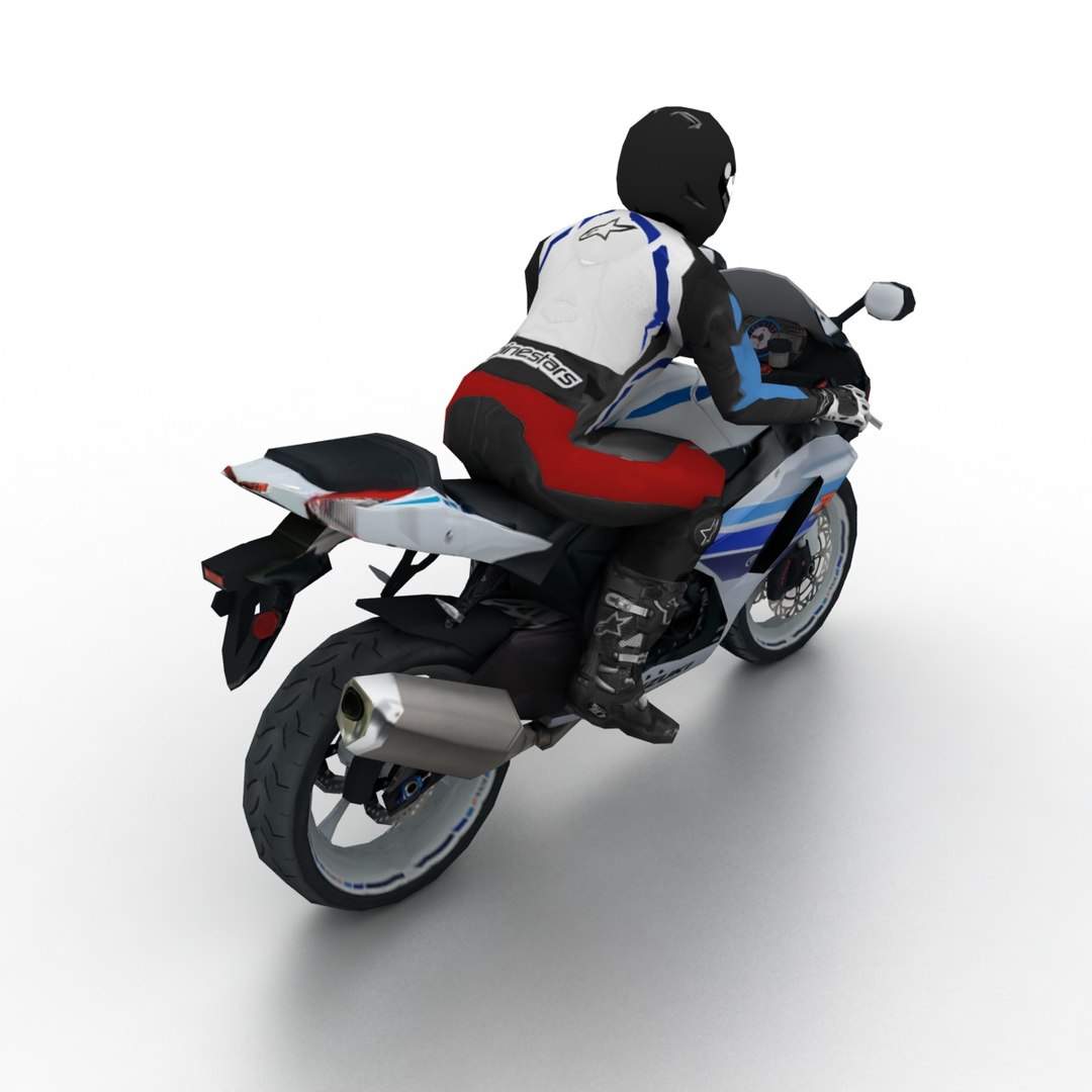 3d Model Of 2014 Suzuki Gsx-r 1000