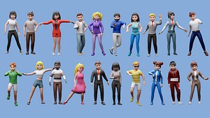 Cartoon characters 3 01