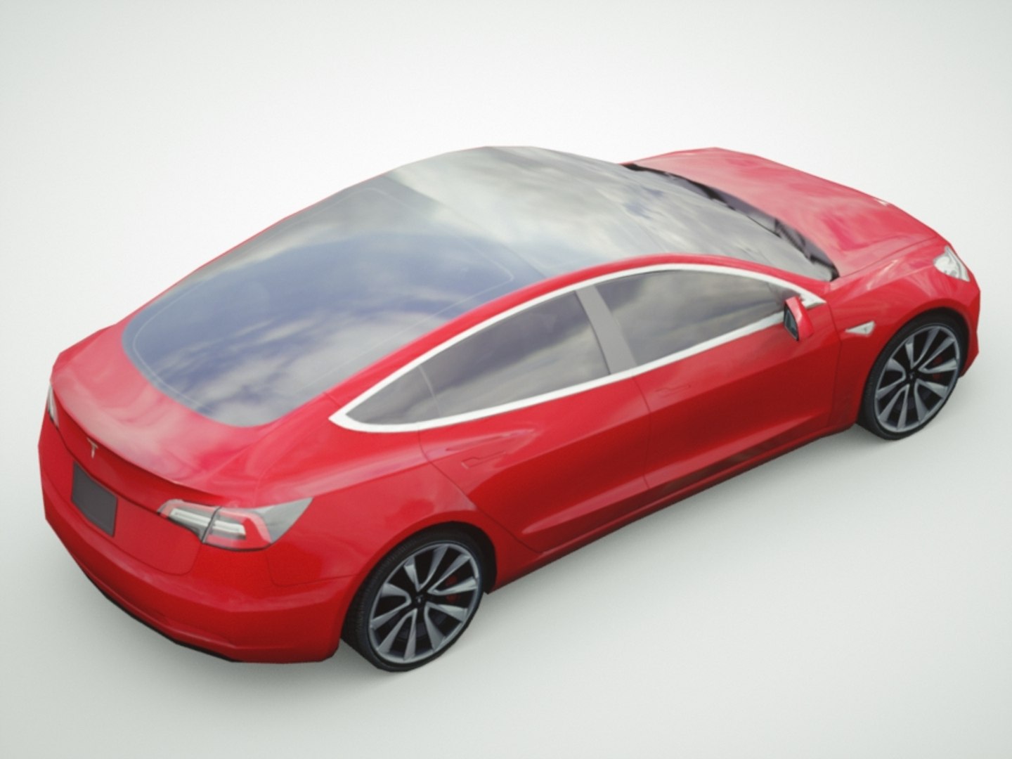 3d 2016 Tesla 3