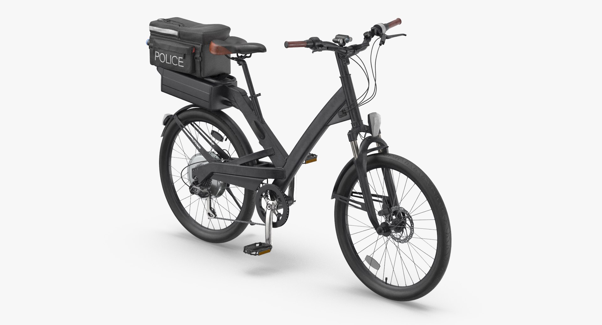 Police Bike Rigged Model - TurboSquid 1182464