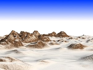 Snowy Rocky Mountain 03