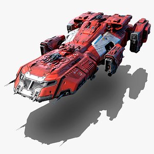 3D model KAIZEN Starship Cruiser