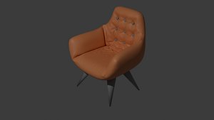 Leather Chair 3D model