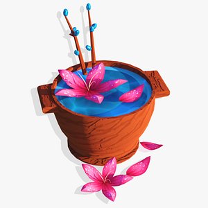 Flower Soup 3D model