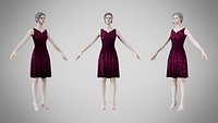 Dress 36 Velvet Plum Dream