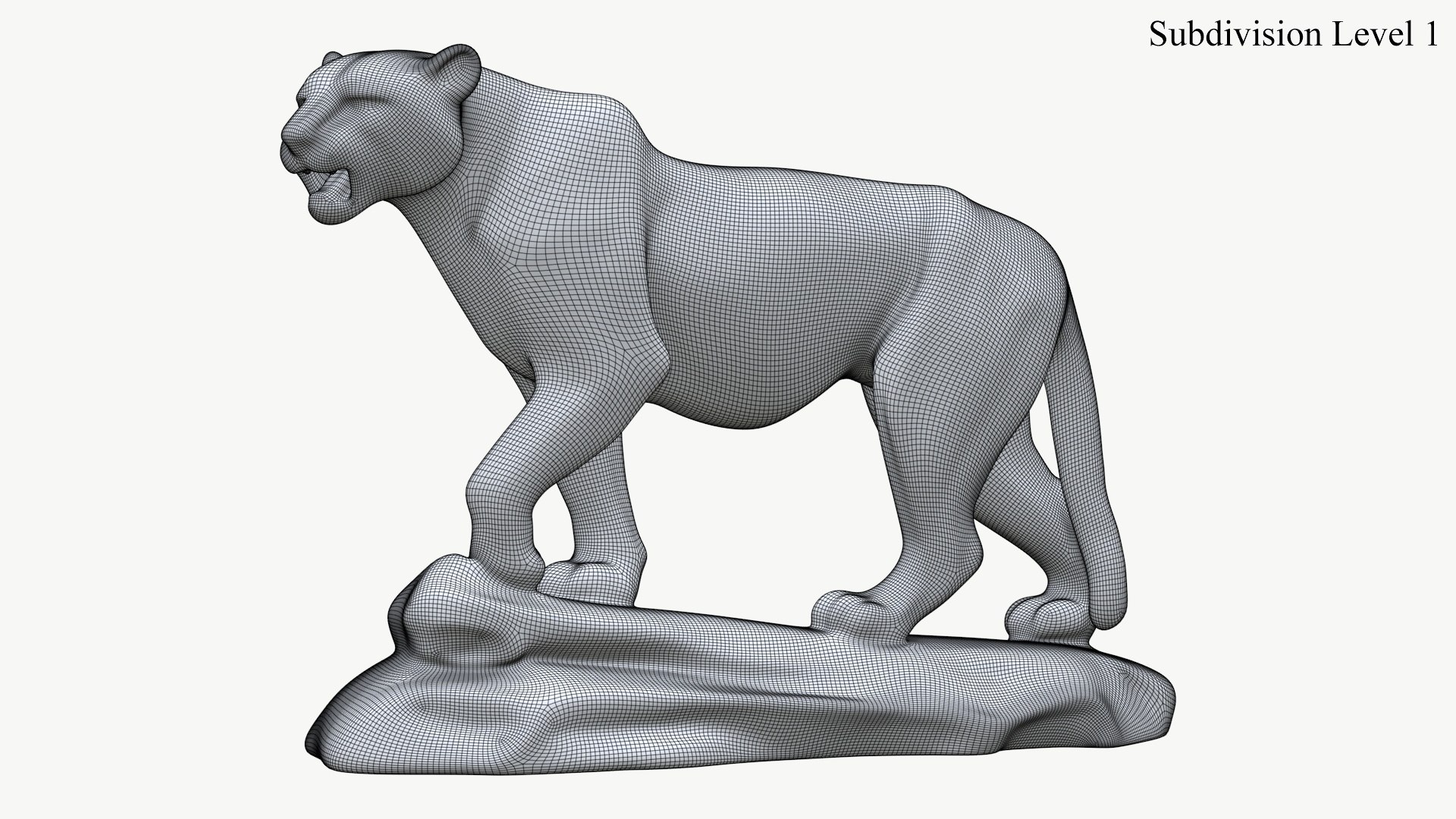 Panther Statuette 3D model https://p.turbosquid.com/ts-thumb/LN/nIXse5/Jx/2_pantherstatuette_camera_1_sds1_wire/jpg/1769771034/1920x1080/fit_q87/1c6683442a542087ae3c3c904fbc71627d407b0c/2_pantherstatuette_camera_1_sds1_wire.jpg