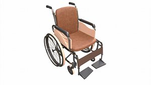3D Wheel Chair model