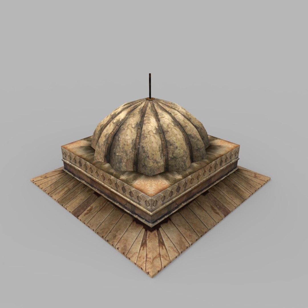 3d tomb 01 model