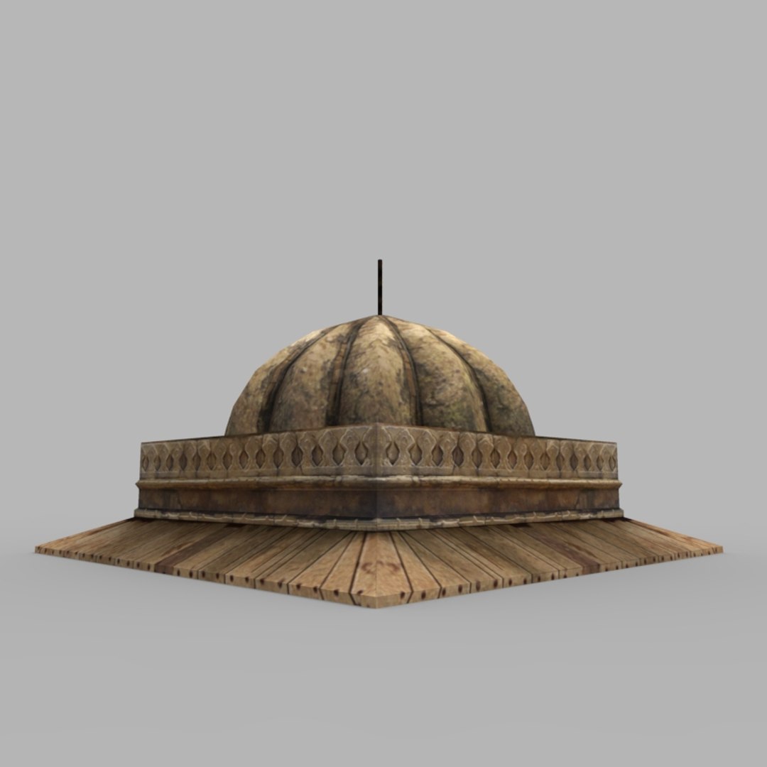 3d tomb 01 model