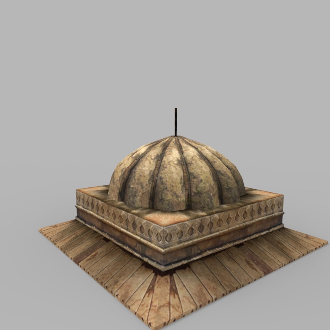 3d tomb 01 model