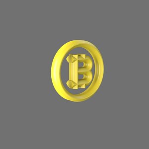 BTC ICON 3D model
