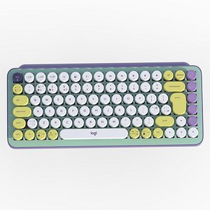 3D Logitech POP Keys Cherry MX Brown model