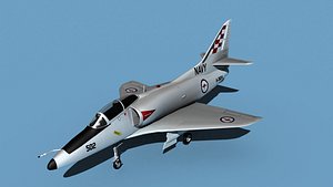 3D Douglas TA-4D Skyhawk V08 Australia