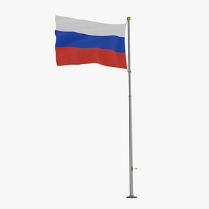 Pole Flag Russia