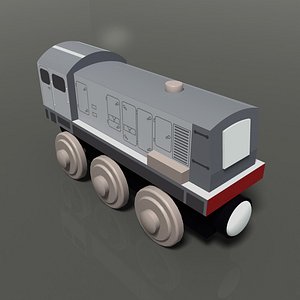 toy train 3d max