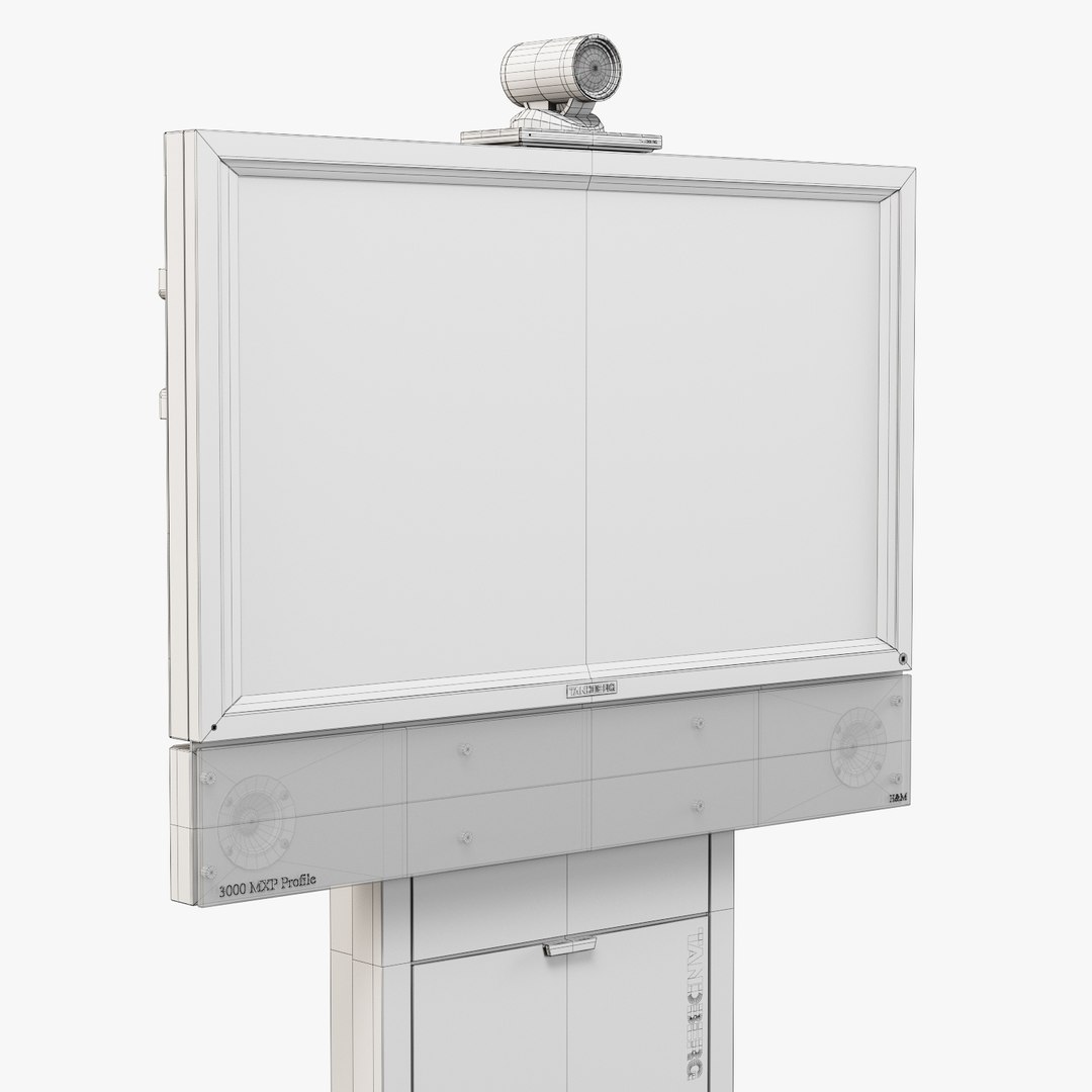 3d Model Tandberg Profile 3000 Mxp