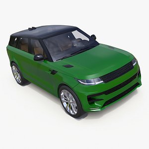 Green Modern Crossover Sport model