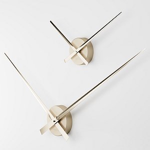Wall clock Karlsson Little Big Time 3D