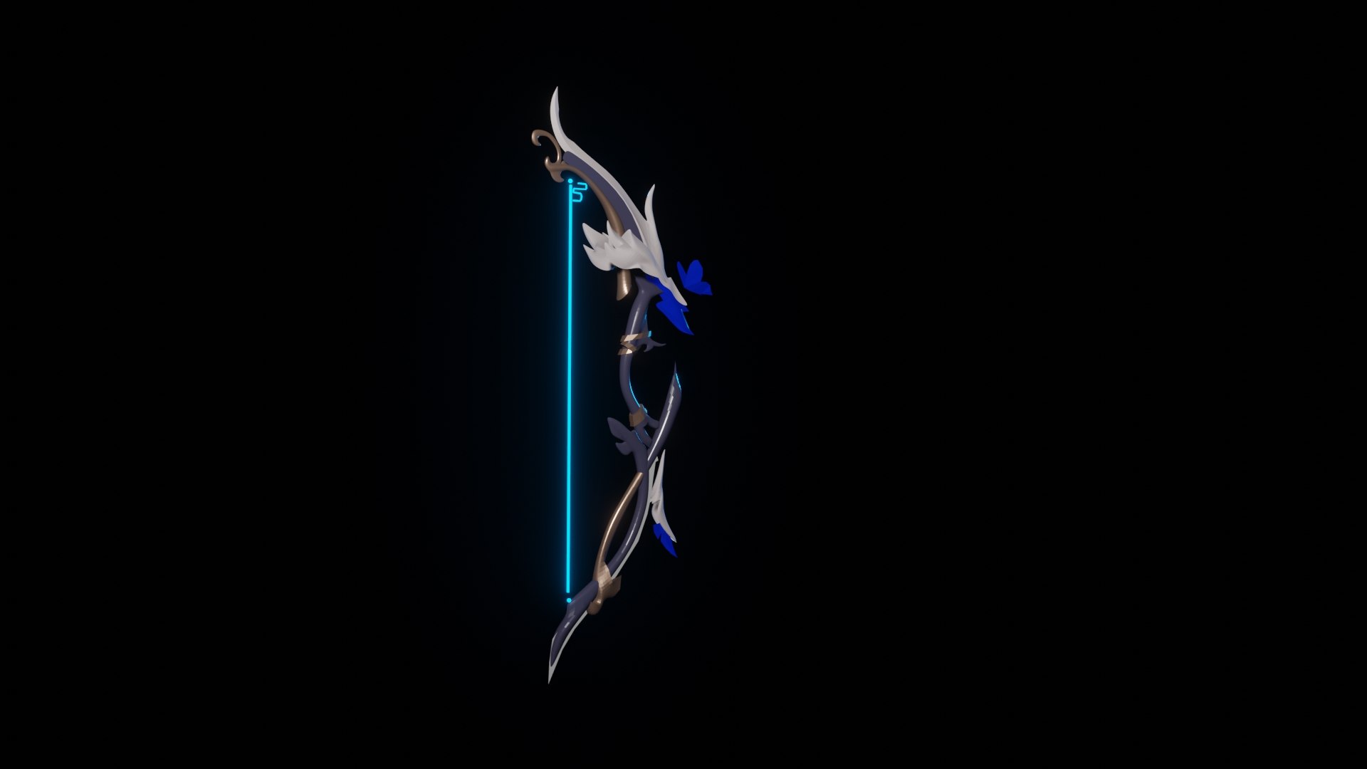 3D Bow Yelan Genshin - TurboSquid 2119804