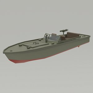 3D PG-117 Soviet Landing Boat