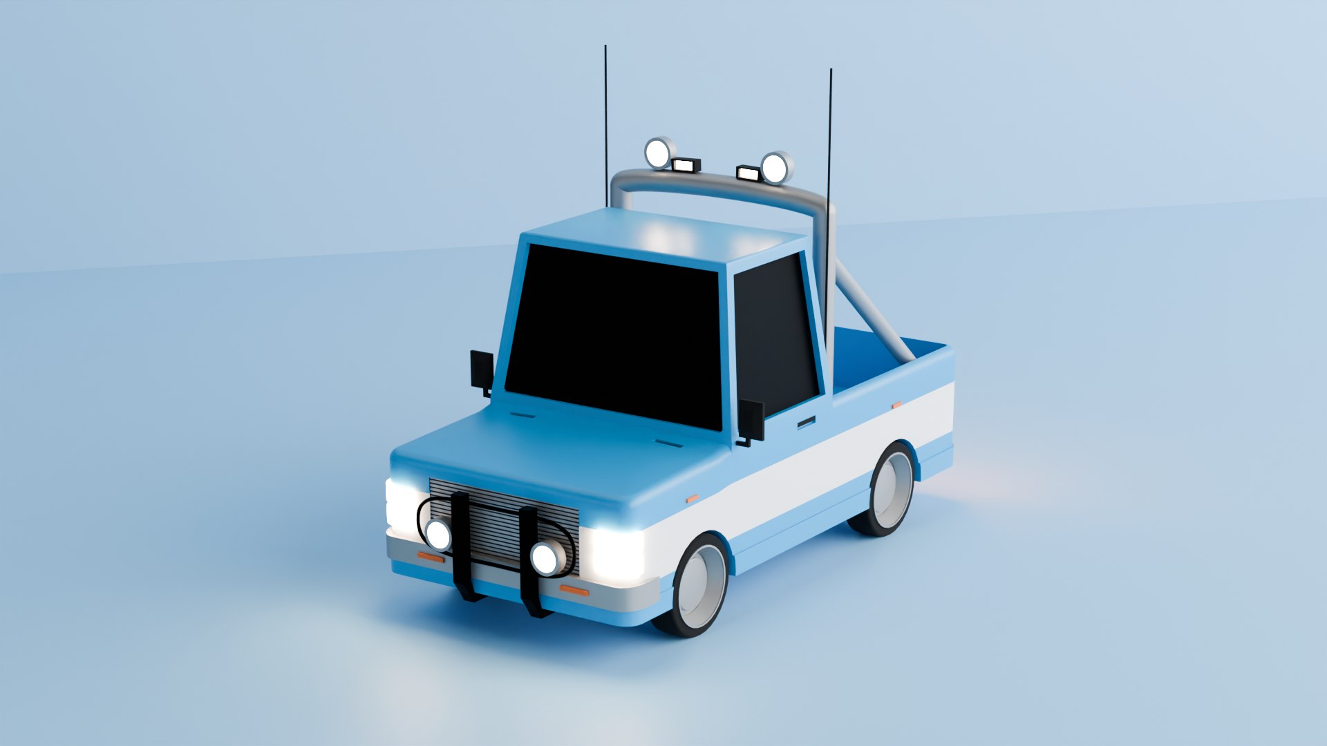 modelo 3d Modelo 3D de vehículo estilizado - TurboSquid 2320915