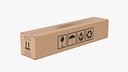 Cardboard Box 50x10x10 Closed