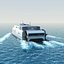catamaran ferry sea seacat 3d model