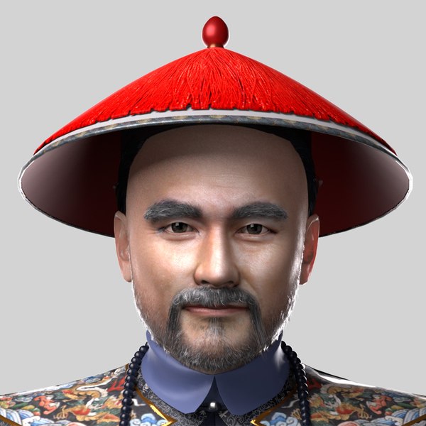 3D Officials of the Qing Dynasty of China