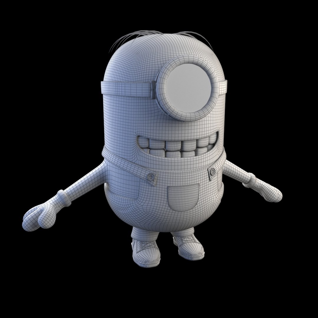 3d Minion Despicable Model