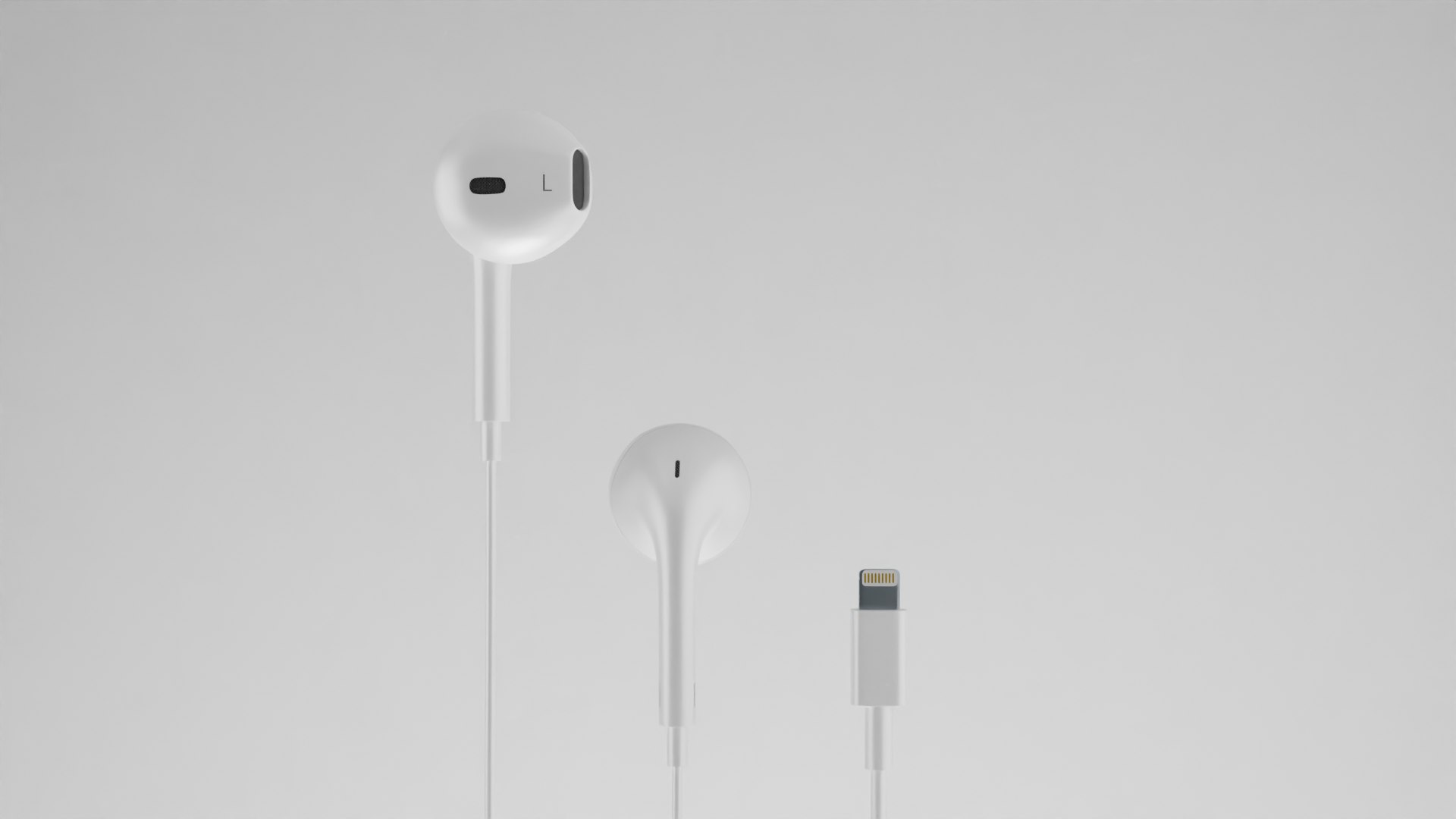 Apple Headphones 3D Model TurboSquid 2097919