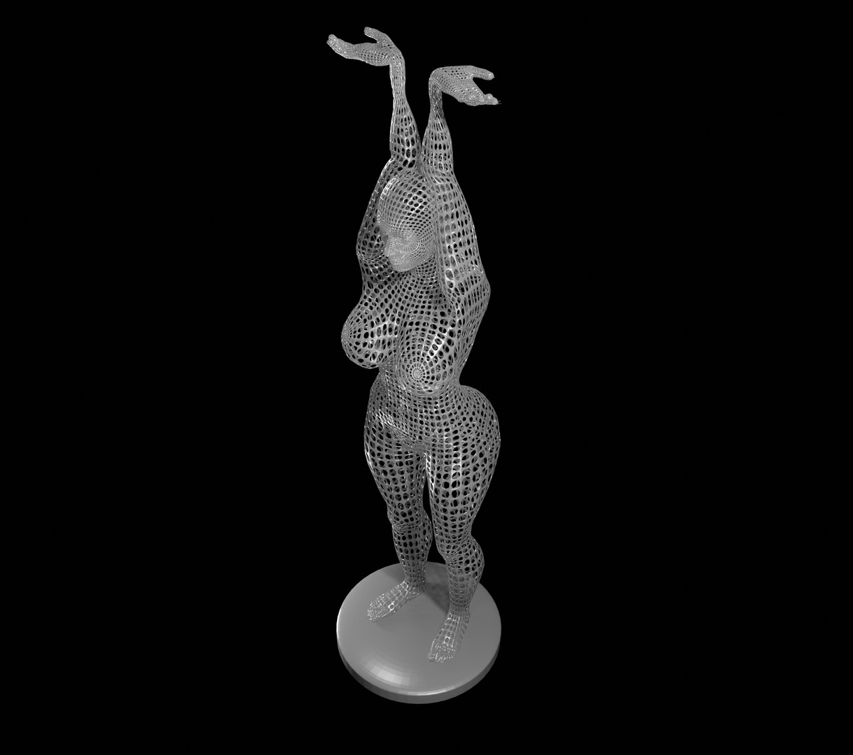 modèle 3D de colonne femme - TurboSquid 1988970