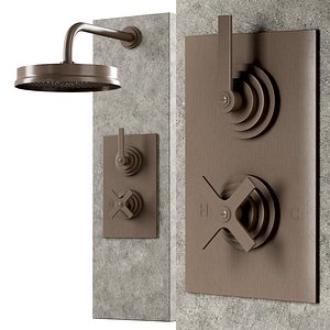 Landmark pure urban shower by Samuel Heath